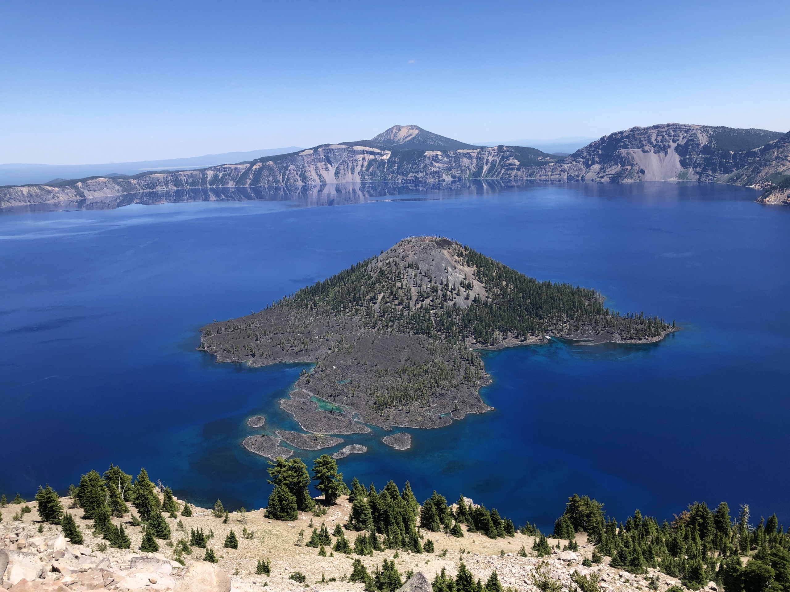 We explored Crater Lake National Park on our 2020 campcation. Unique vacation idea.